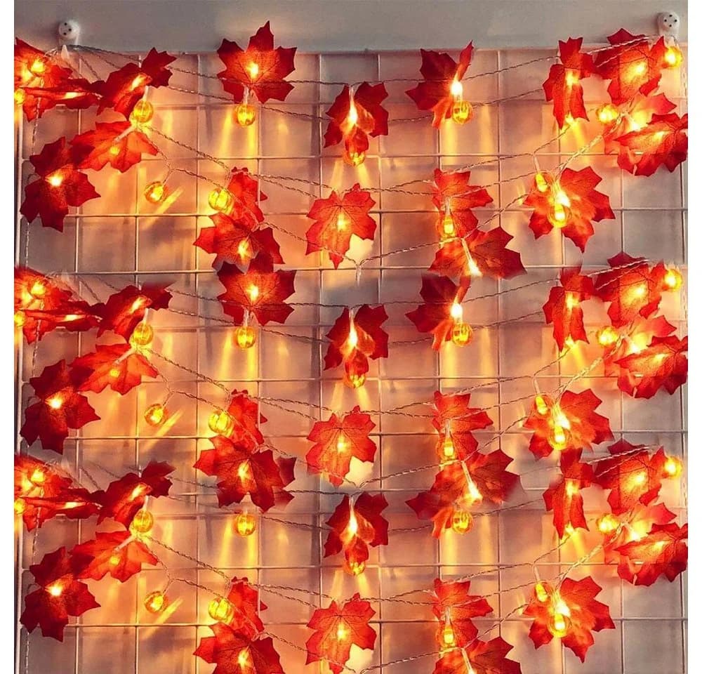 MUPOO LED-Lichterkette Halloween Deko Warmweiß - Bild 3