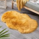BTTO TEPP Hochflor-Teppich Kamel Kunstfell Wolkenform Bild 2