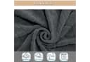 Qelus Jacquard Sofahusse Grau Rutschfest Stretch Kissenbezug Bild 5