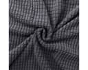 Qelus Stuhlbezug Jacquard Stretch Dunkelgrau Armlehnenlos Bild 4