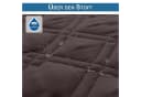 Qelus Wasserdichter Sofahusse Anti-Rutsch Gesteppt Braun Bild 4