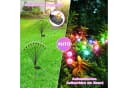 MUPOO Solar Gartenleuchte 2er Pack RGB Warmweiß LED Bild 3