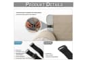 BTTO Sofabezug Wasserdicht Rutschfest Gesteppt Polyester Bild 3