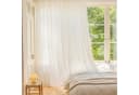 BTTO Scheibengardine Floral Transparent Polyester-Mischung Bild 3