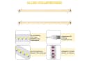 Qualra LED Pflanzenlampe Vollspektrum mit Timer und 5 Helligkeitsstufen Bild 3
