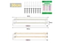 Qualra LED Pflanzenlampe Vollspektrum mit Timer und 5 Helligkeitsstufen Bild 4