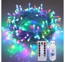 Qualra LED Lichterkette USB 50/100 LEDs Wasserdicht 5/10m mit Fernbedienung Bild 2