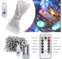 Qualra LED Lichterkette USB 50/100 LEDs Wasserdicht 5/10m mit Fernbedienung Bild 3