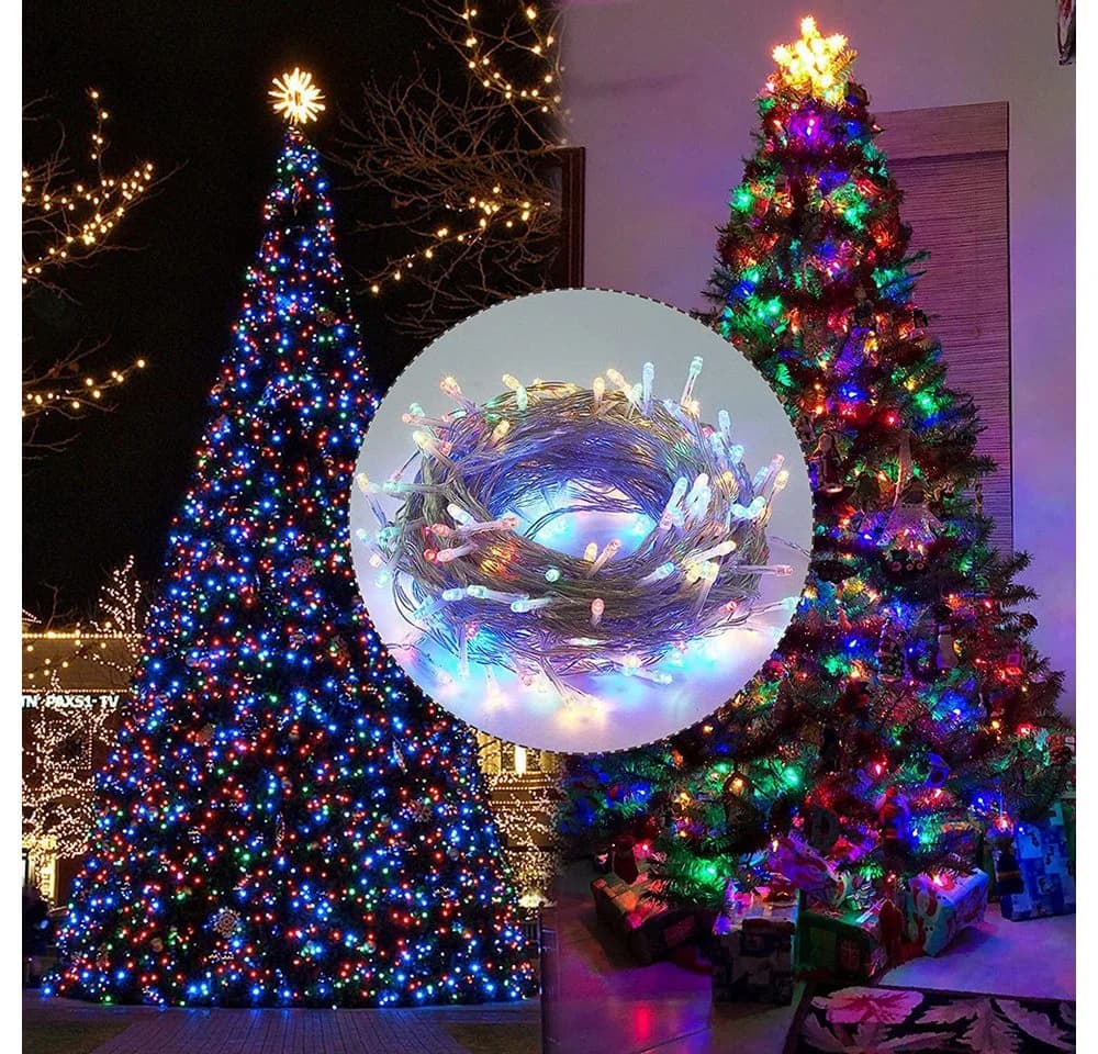 Qualra LED Lichterkette USB 50/100 LEDs Wasserdicht 5/10m mit Fernbedienung - Bild 4