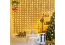 Qualra LED-Lichtervorhang mit 8 Modi und Timer USB Fernbedienung Bild 2