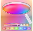 Qualra Deckenleuchte 3000-6000K RGB LED Deckenleuchte mit Fernbedienung 24W Bild 2