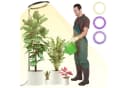 Laybasic Pflanzenlampe LED Vollspektrum mit Timer und Dimmfunktion Bild 2