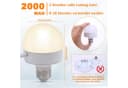Jibenhome LED Nachtlampe Dimmbar mit Fernbedienung, RGB & Timer, USB-C Aufladbar Bild 1