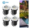 Jibenhome LED Gartenstrahler Bodenstrahler Außen Wasserdicht 4 Stück Bild 2