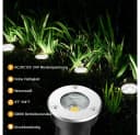 Jibenhome LED Gartenstrahler Bodenstrahler Außen Wasserdicht 4 Stück Bild 3