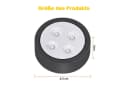 Jibenhome LED Unterbauleuchte RGB Schwarz/Weiß mit Fernbedienung Bild 3