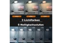 Rosnek LED Klemmleuchte Dimmbar 3 Lichtfarben Schwarz USB Bild 1