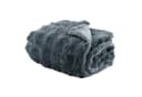 LMaxhome Kuscheldecke Grau Kunstfell Polyester Bild 1