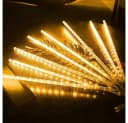LMaxhome LED Lichterkette Meteorschauer PVC Wasserdicht Warmes Weiß Bild 1
