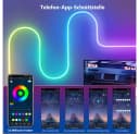 LMaxhome LED Neon Streifen RGBIC 3M APP Steuerung Wasserdicht Bild 1