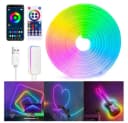 LMaxhome LED Neon Streifen RGBIC 3M APP Steuerung Wasserdicht Bild 2