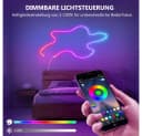 LMaxhome LED Neon Streifen RGBIC 3M APP Steuerung Wasserdicht Bild 3