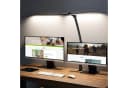 LMaxhome Schreibtischlampe 24W LED Dimmbar Doppelkopf Schwarz Bild 1