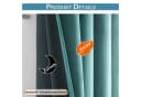 LMaxhome Verdunkelungsvorhang Samt 2er Set Blickdicht Thermo Bild 1