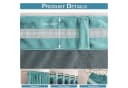 LMaxhome Verdunkelungsvorhang Samt 2er Set Blickdicht Thermo Bild 3