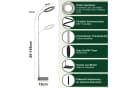 LMaxhome Pflanzenlampe LED Vollspektrum 72 LEDs Dimmbar Timer Bild 3