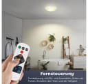 LMaxhome LED Deckenleuchte Ultraflach Dimmbar mit Bewegungsmelder Bild 3