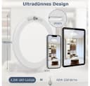 LMaxhome LED Deckenleuchte Ultraflach Dimmbar mit Bewegungsmelder Bild 5