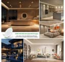 Jibenhome LED Einbaustrahler 6er-Pack Ultraflach 90mm Bild 4
