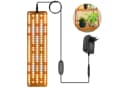 MUPOO Pflanzenlampe Vollspektrum LED-Pflanzenleuchte, Dimmbar, Timer, Ohne Bohren, Für Zimmerpflanzen, Gemüse & Hydrokultur Bild 2