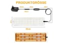 MUPOO Pflanzenlampe Vollspektrum LED-Pflanzenleuchte, Dimmbar, Timer, Ohne Bohren, Für Zimmerpflanzen, Gemüse & Hydrokultur Bild 4