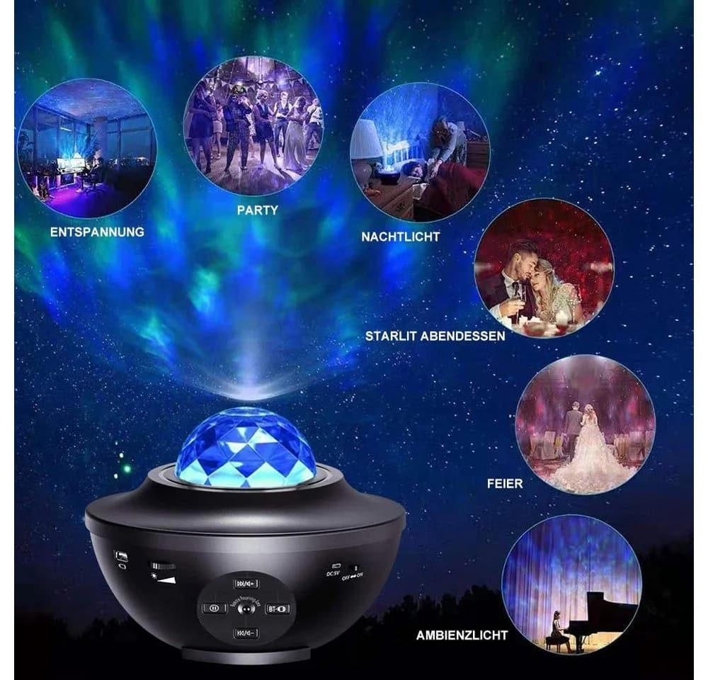 MUPOO LED-Sternenhimmel Projektor mit 21 Lichteffekten - Bild 5