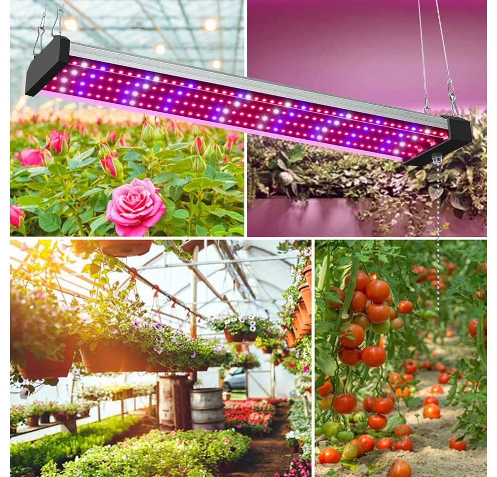 MUPOO Pflanzenlampe Vollspektrum LED 192 LEDs Erweiterbar - Bild 3