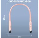 MUPOO LED Leselampe USB-Aufladung Rosa 3 Helligkeiten Bild 3