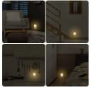 MUPOO LED Steckdosenleuchte LED Nachtlicht, LED-Schrankleuchte, LED Nachtlampe, Plug-in Dimmbar, Warmweiß, 1 Stk, Automatischer Dämmerungssensor, für Baby, Kinder Schlafzimmer Bild 5