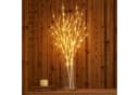 Kunstzweig LED-Leuchtzweig Lichterkette 50/100 LEDs Jibenhome 70 cm Warmweiß Bild 4