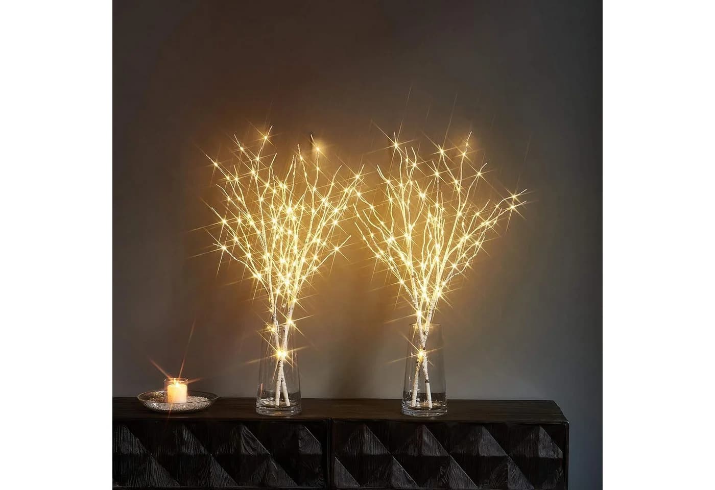 LED-Leuchtzweig - Dekoratives Weihnachtslicht - Bild 4