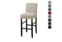 BTTO Barhocker Stuhlbezug Samt Stretch Bild 2