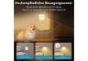 Rosnek LED Nachtlicht mit Bewegungsmelder wiederaufladbar weiß Bild 3