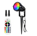 Rosnek LED Gartenleuchte RGB dimmbar mit Fernbedienung Bild 2