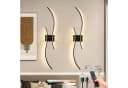 Rosnek Wandleuchte LED Kabellos Schwarz Gold Dimmbar Bild 4
