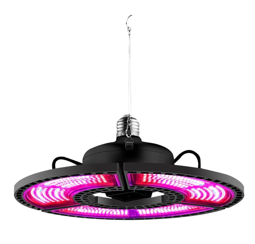 Rosnek Faltbare Pflanzenlampe Vollspektrum LED mit Rot/Blau - Bild 2