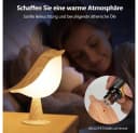 MUPOO LED Nachtlicht Vogeldesign Dimmbar Touch-Steuerung Bild 5