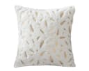 BTTO Kissenbezug 45x45cm Samt Goldfeder Motiv 4er Set Bild 2