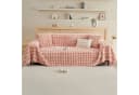 Sunicol Sofabezug Plüsch Rosa Superweiche Couchbezug Antirutsch Bild 1