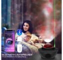 Sunicol LED-Sternenhimmel Galaxy Projektor mit Bluetooth Lautsprecher, 21 Lichtmodi, Schwarz Bild 5
